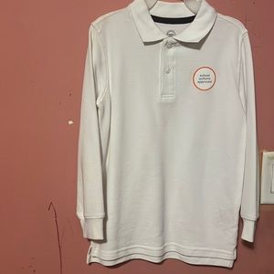 Long sleeve uniform polo
